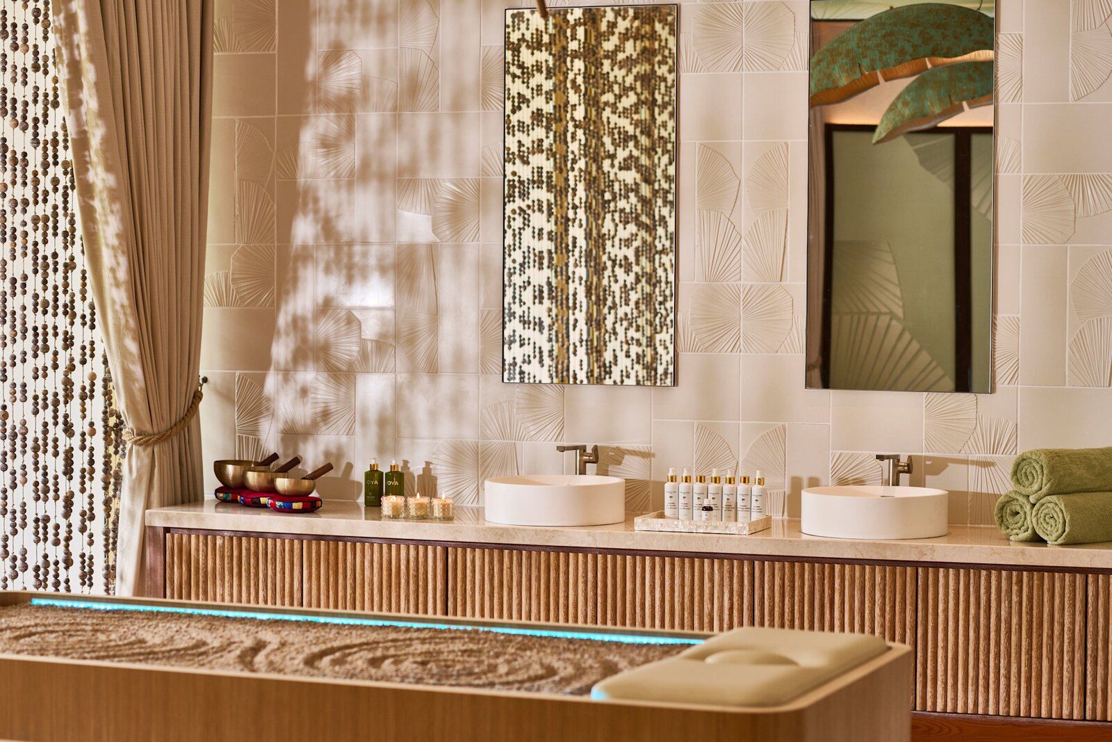 Waldorf Astoria Seychelles Platte Island Spa treatment suite