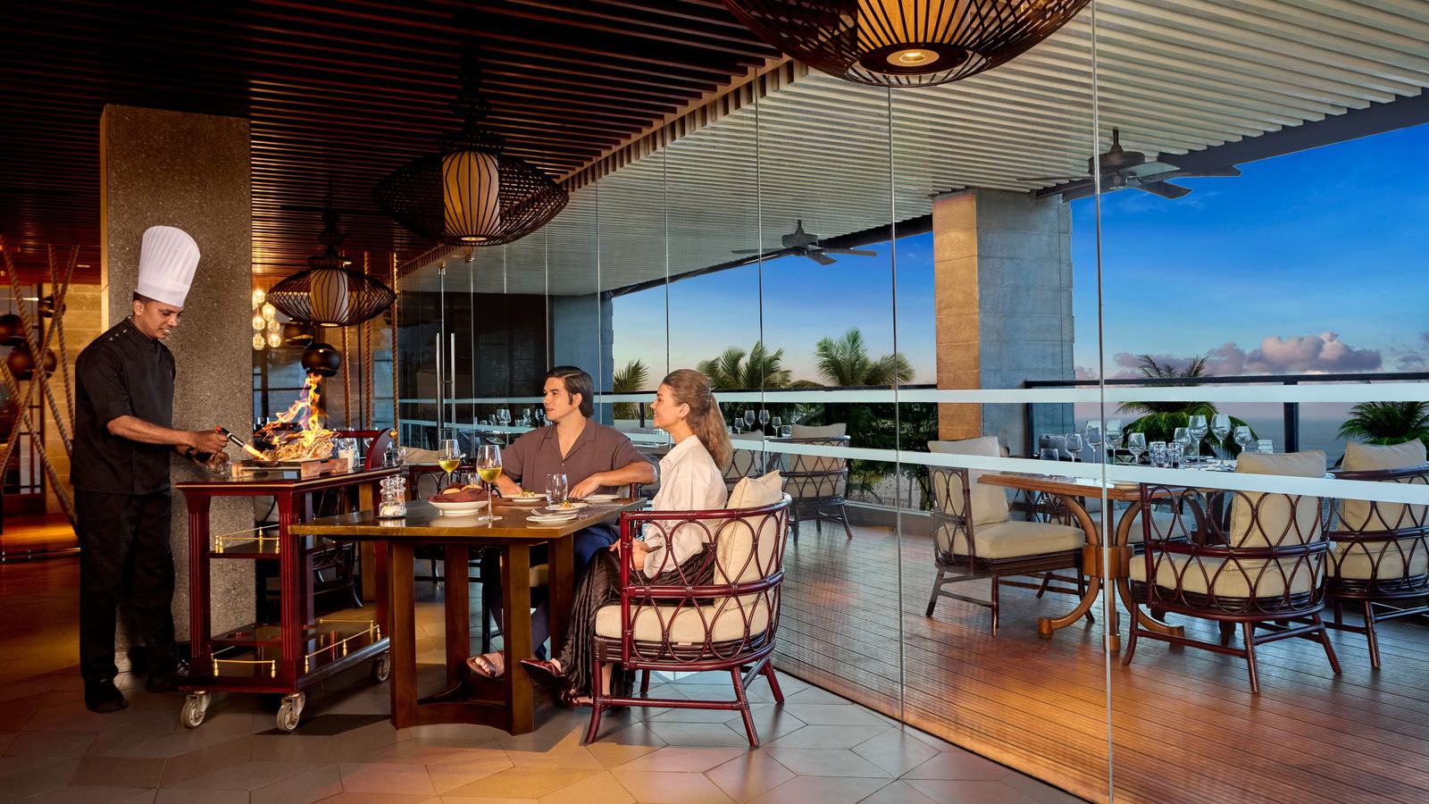 韋利格默灣萬豪度假酒店 Big Fish Restaurant