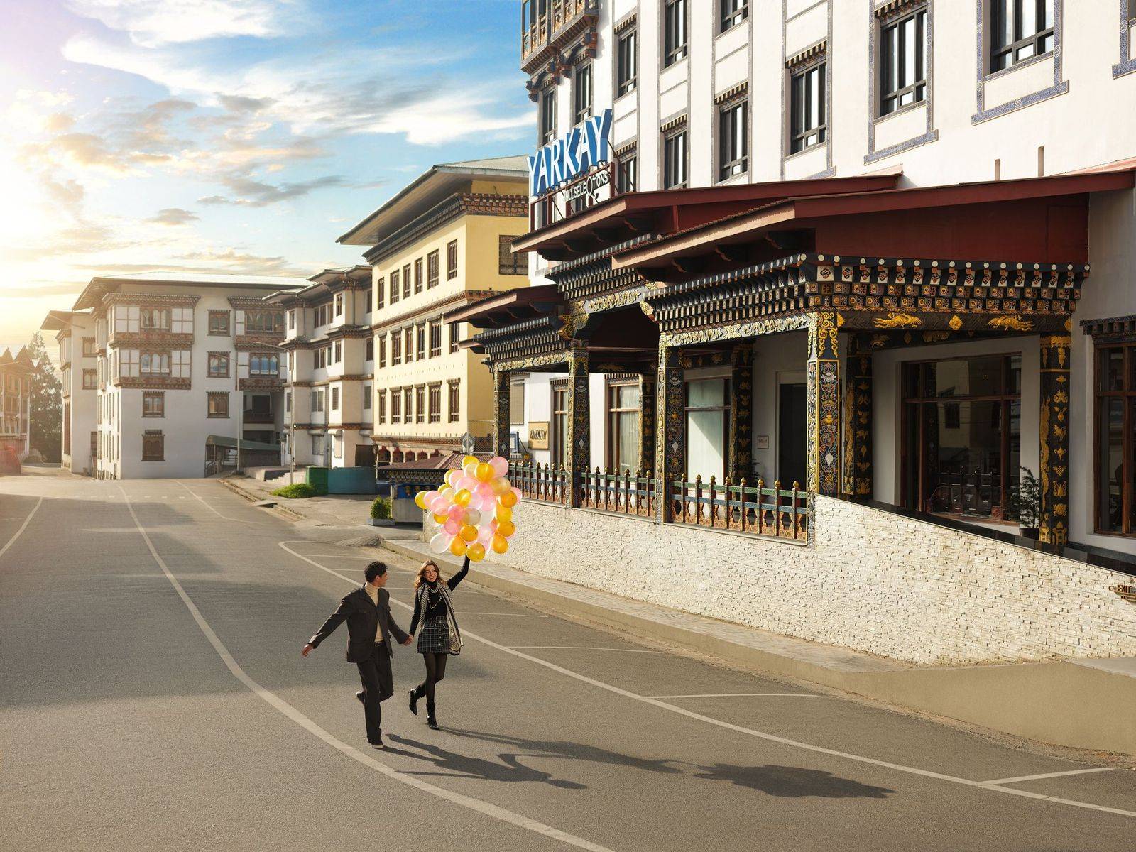 Yarkay Thimphu IHCL SeleQtions 廷布街景位置