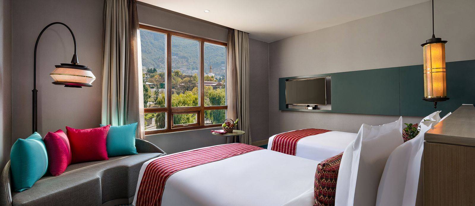 Yarkay Thimphu IHCL SeleQtions 山景雙床客房