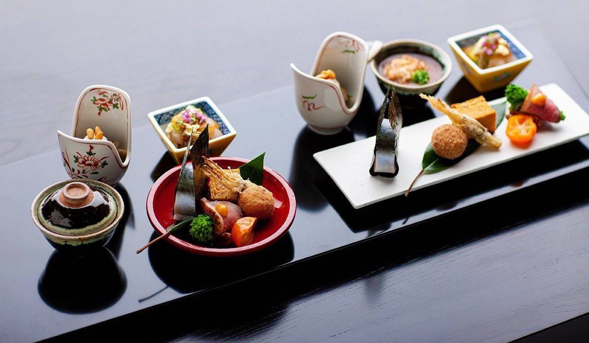 熱海 海峯樓日本料理晚餐的前菜