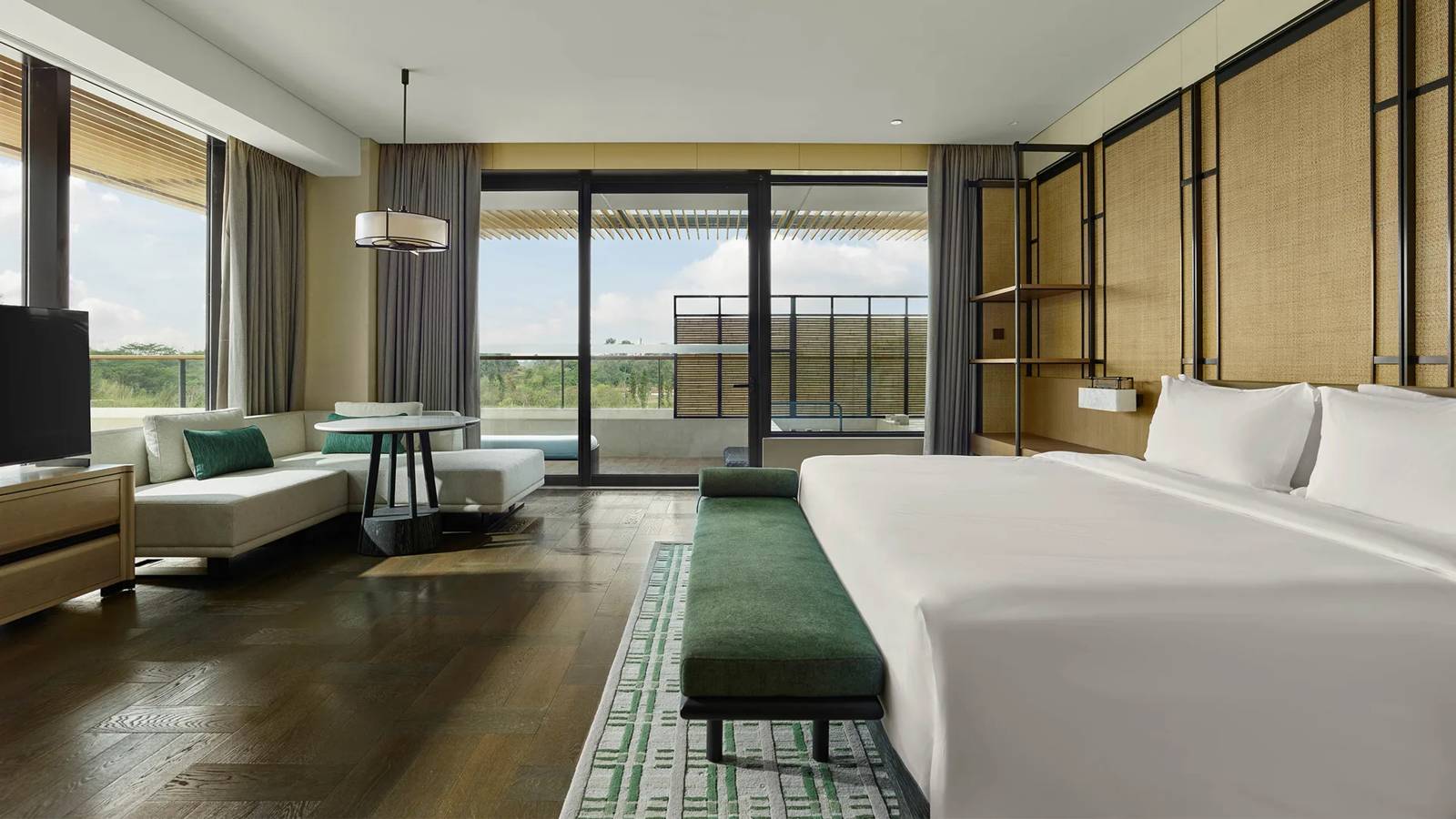 東莞松山湖悅榕庄 Premier Terrace Onsen Suite 臥室