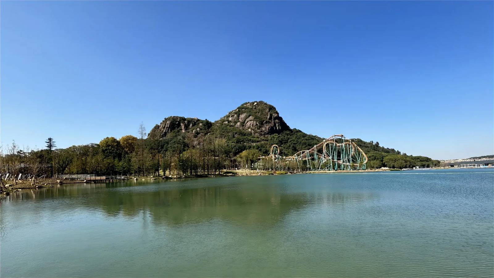 蘇州獅山與湖面(目的地參考)