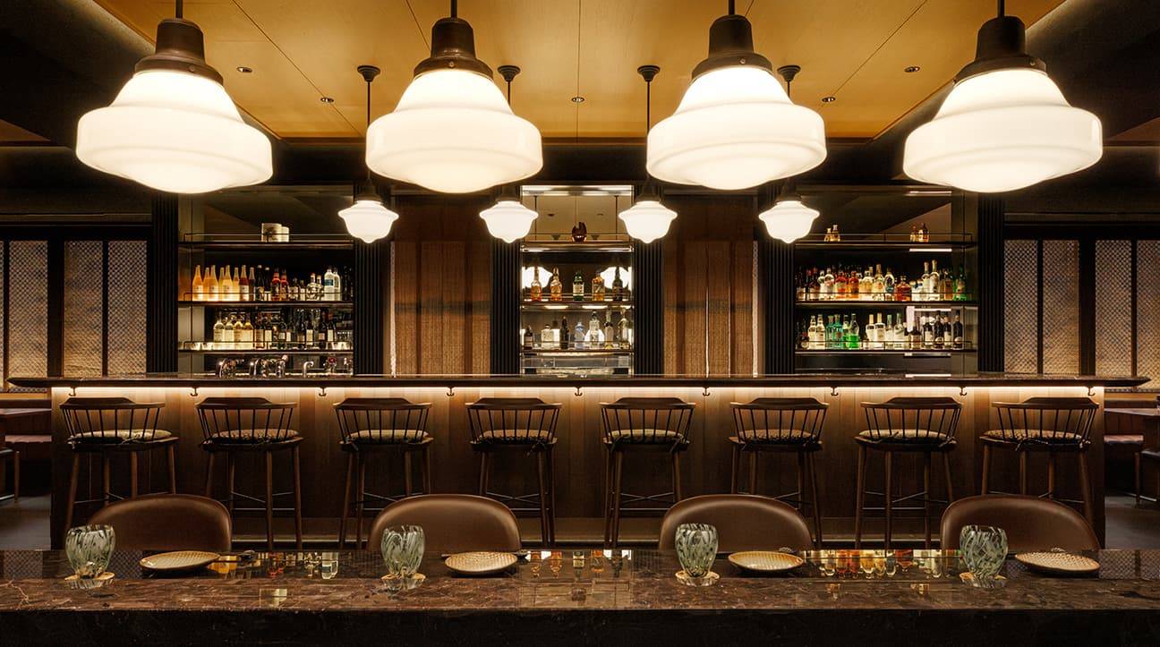 京都嘉佩樂酒店 YOI 的雞尾酒吧台