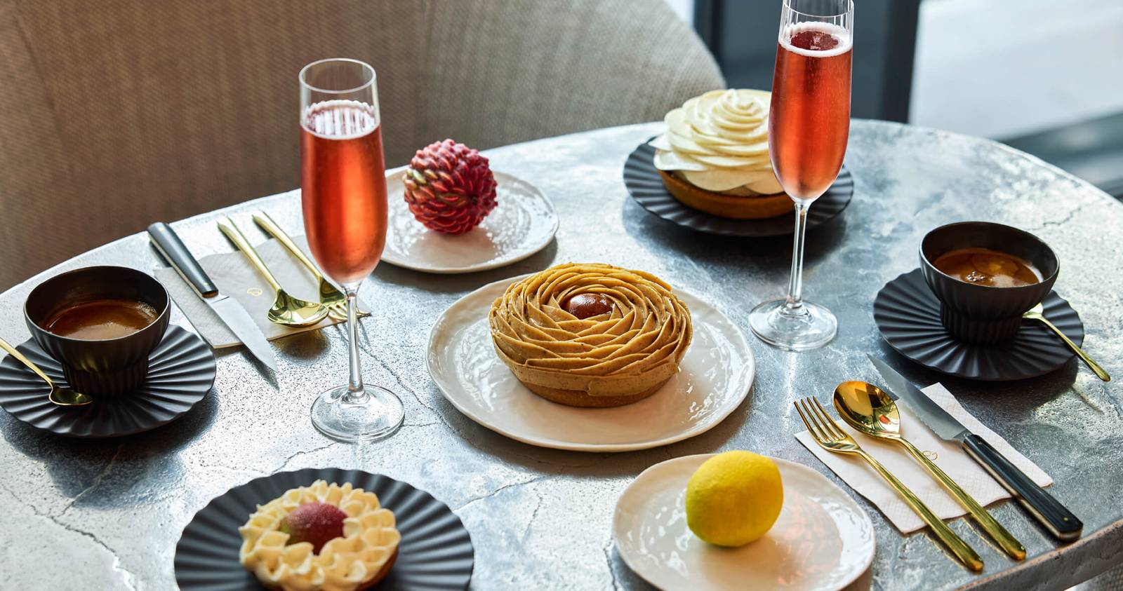 新加坡 COMO Metropolitan 酒店 Cédric Grolet 的甜點與香檳