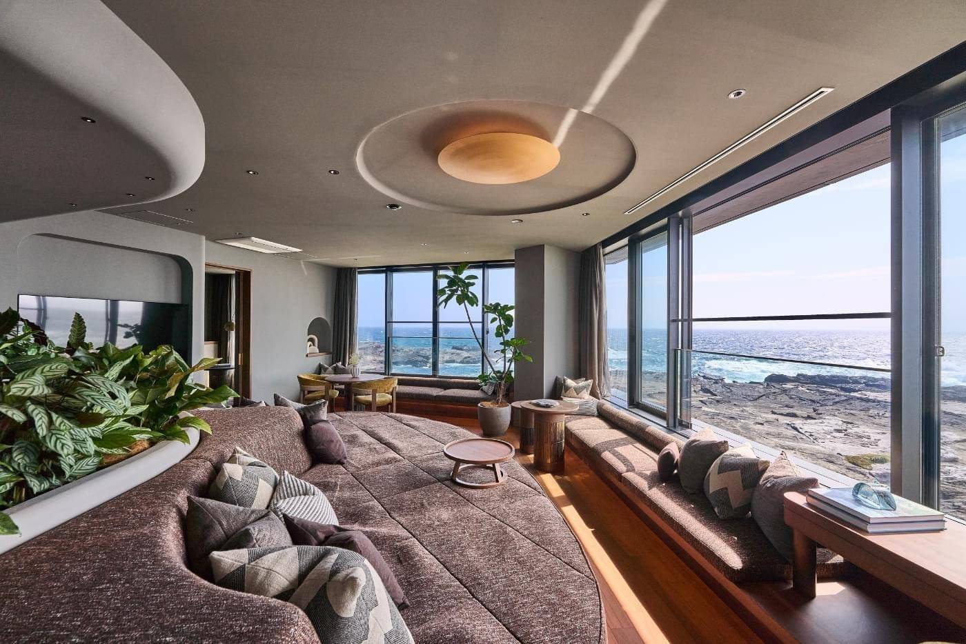 馥府 城之島 海風之韻 FUFU Ocean Premium Suite 海景客廳