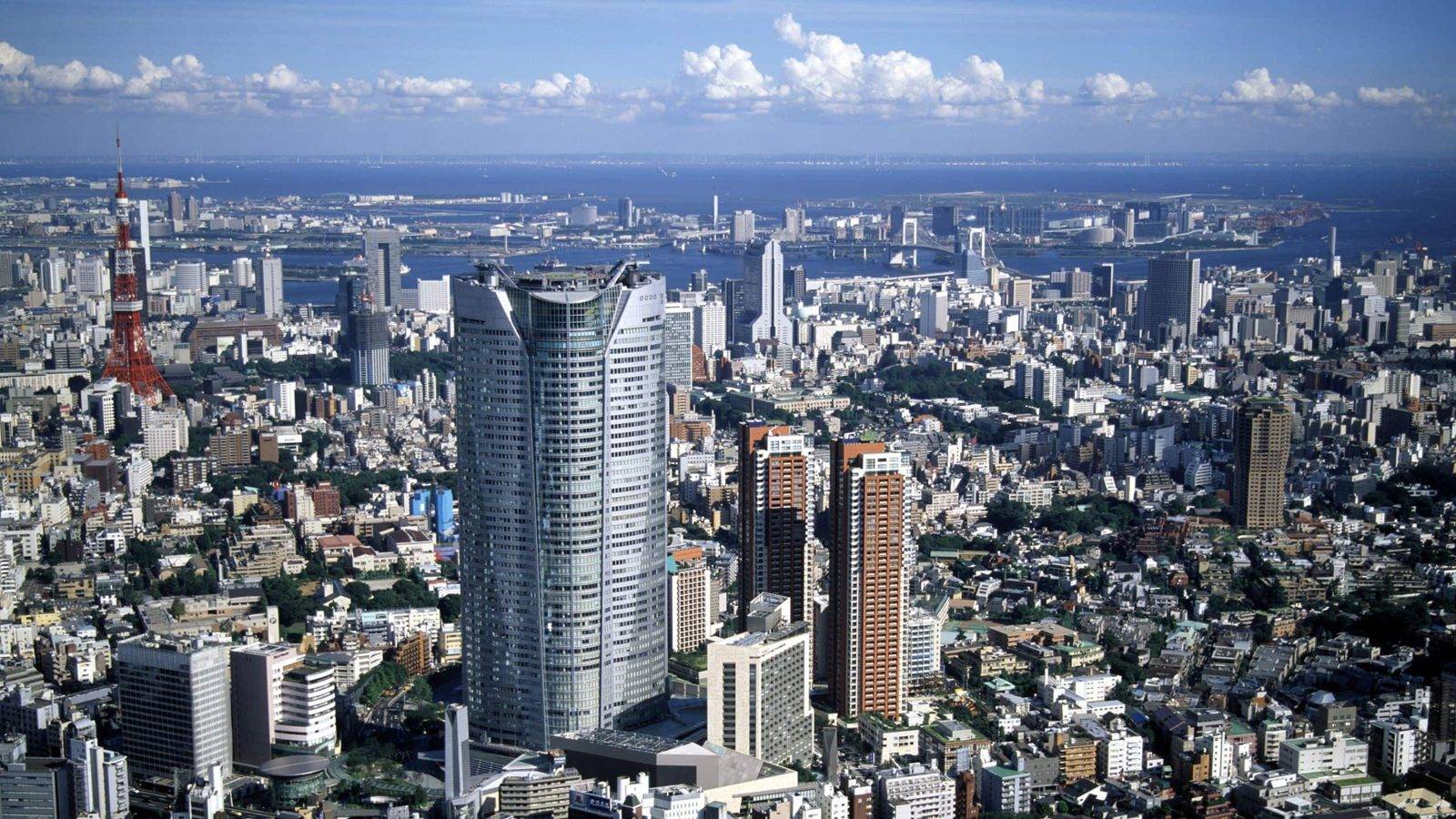 東京君悅酒店周邊的六本木之丘與東京鐵塔