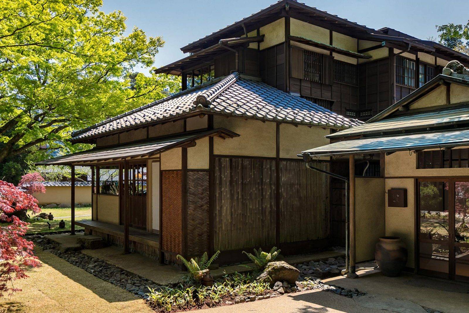 箱根・翠松園大正時代建築「料亭 紅葉」外觀