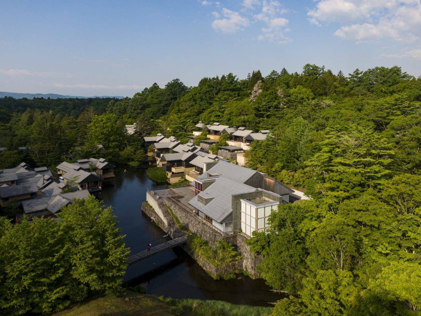 虹夕諾雅 輕井澤谷之村落全景