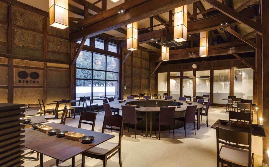 竹田城 城下町 HOTEL EN發酵藏改成的餐廳