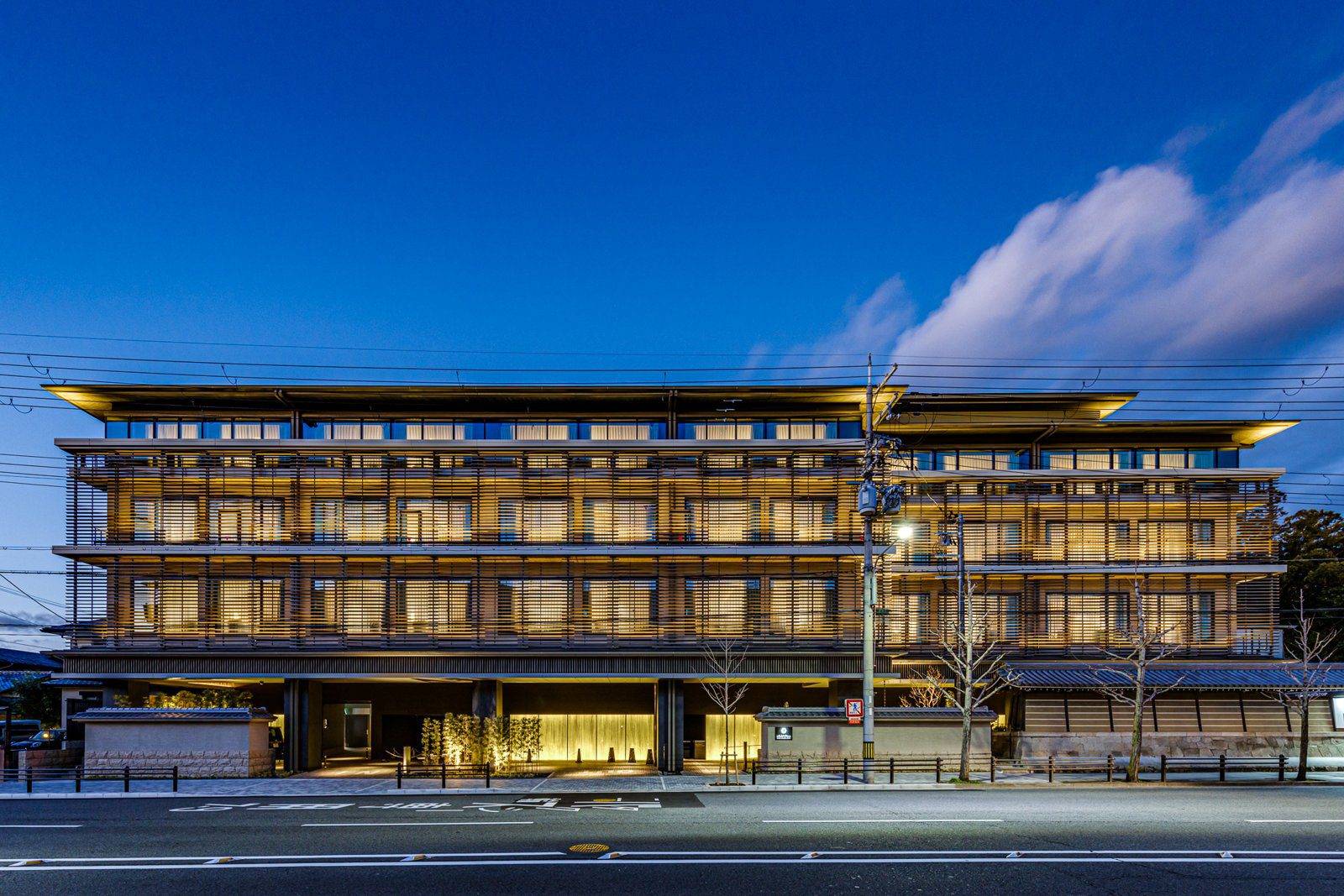京都大倉酒店 岡崎別邸丸太町通側外觀