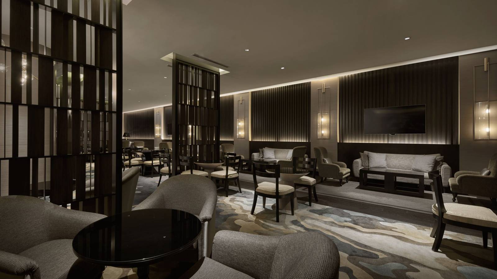 JW Executive Lounge 的沙發區