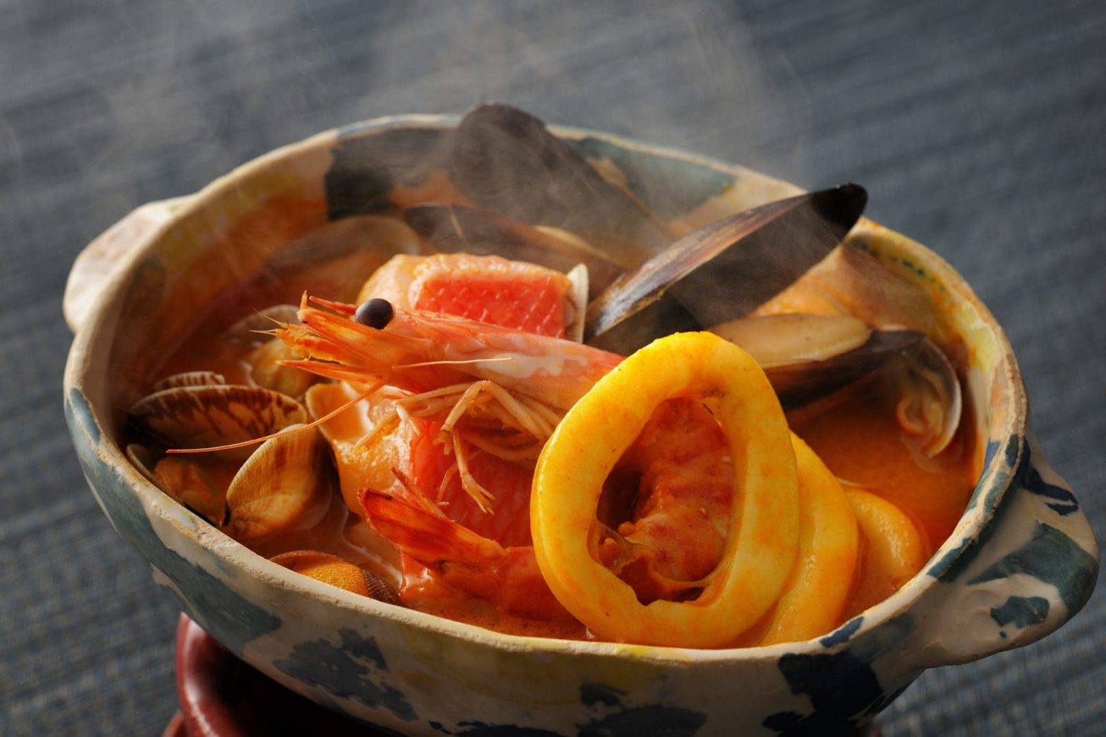星野集團 界 Anjin會席料理的海鮮鍋
