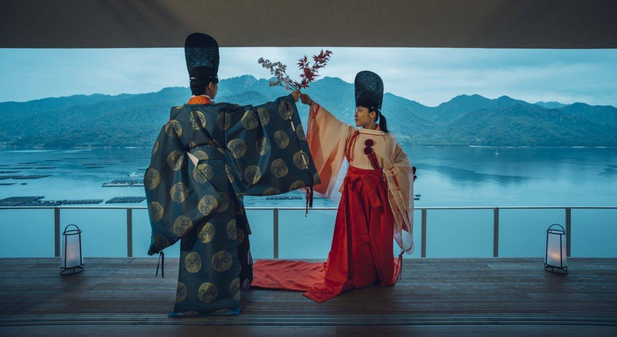 界 宮島述說者與白拍子之舞