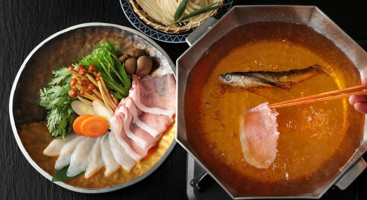 星野集團 界 雲仙 飛魚高湯的涮涮鍋與五島烏龍麵