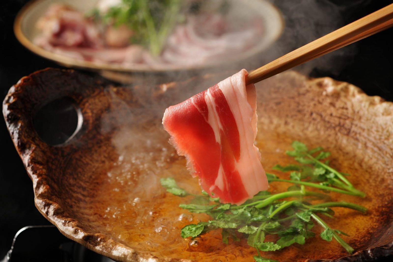 星野集團 界 由布院會席的涮涮鍋