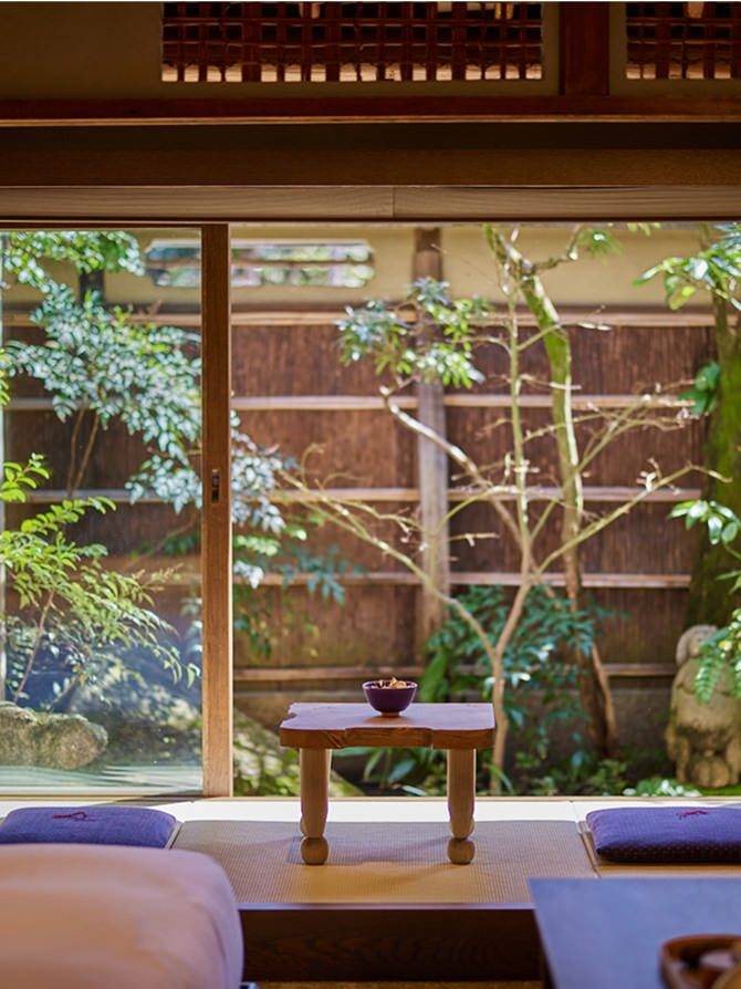 寧寧之道別邸 Kazeno Heritage 京都 101 面向坪庭的和室