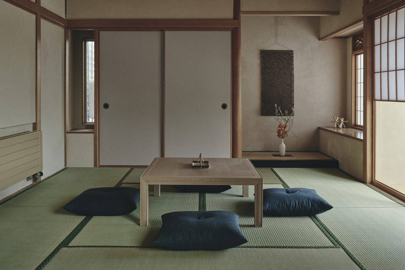 舊相馬家 Kazeno Heritage 函館和室的座敷與床之間