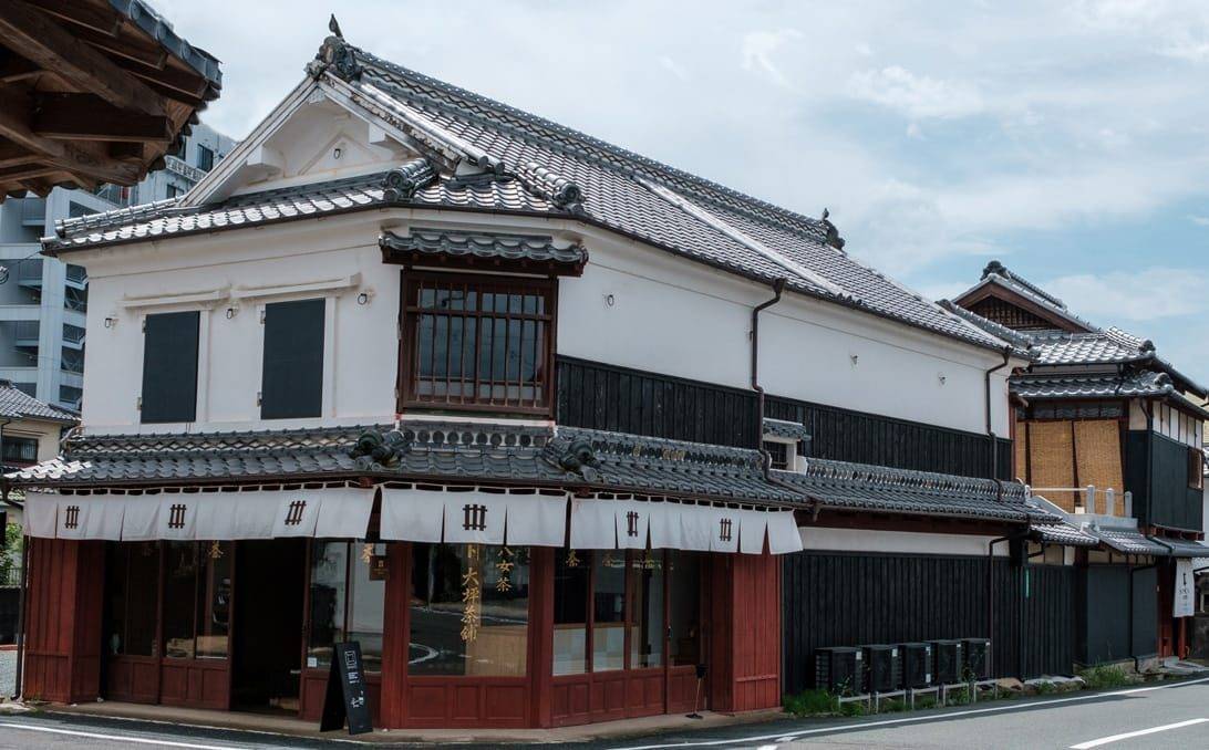 風之 八女福島的老建築外觀