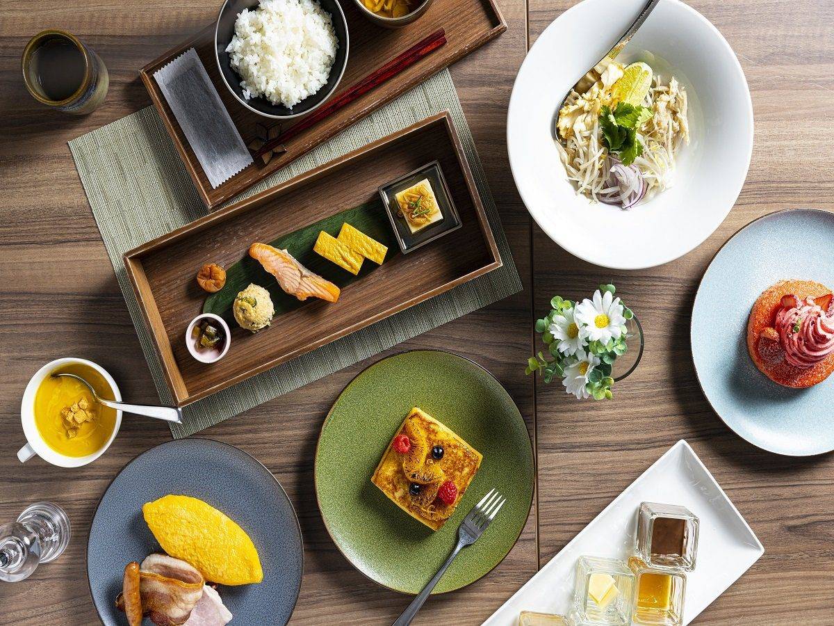 舊輕井澤 KIKYO 希爾頓格芮精選酒店 à table 早餐餐點
