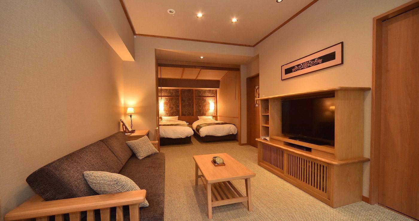 La Vista 阿寒川雙床房