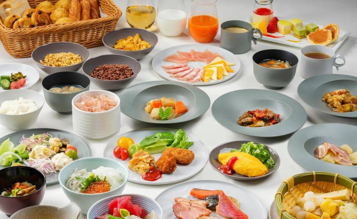 La Vista 熱海 Terrace 自助餐料理