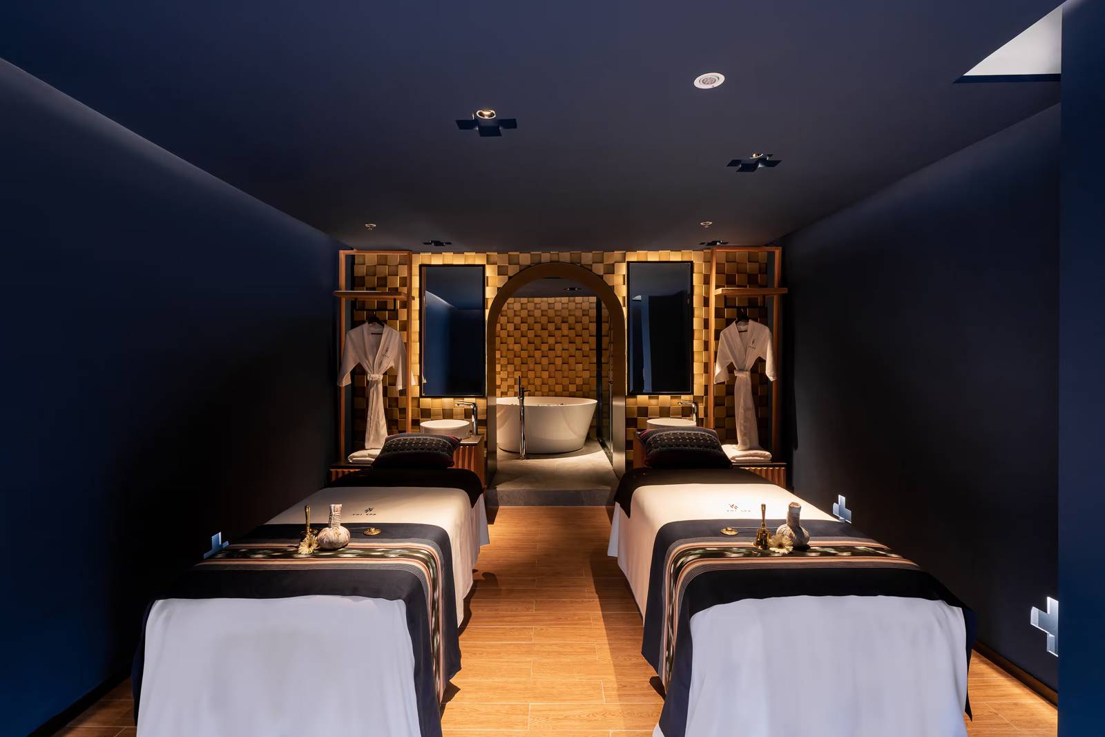 清邁美利亞酒店 YHI Spa 的雙人療程室
