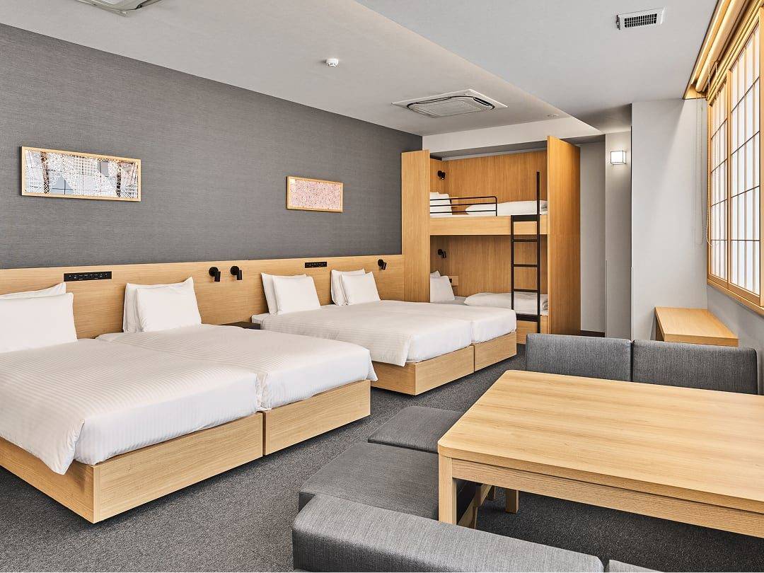 MIMARU 東京 上野 NORTH 四張單人床的公寓房