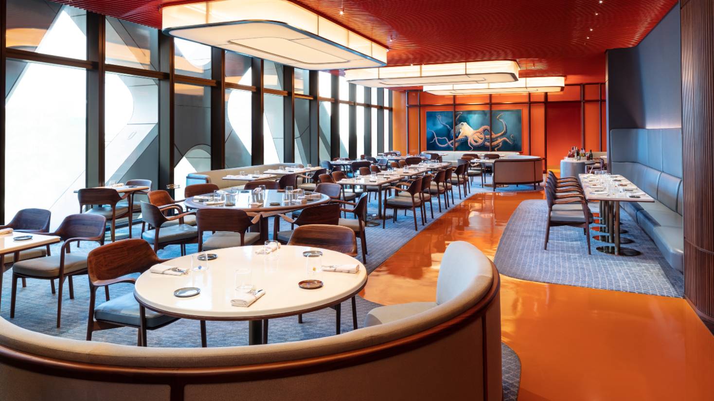 澳門摩珀斯酒店 L'ATTITUDE 的用餐區
