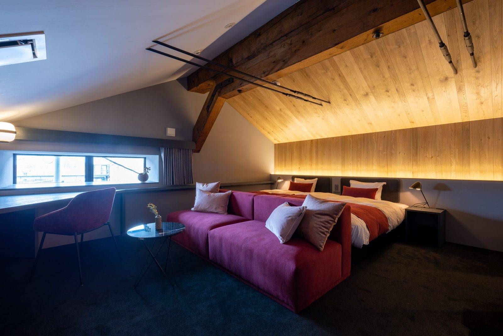 NIPPONIA HOTEL 函館 港町 Comfort Hollywood Twin 客房