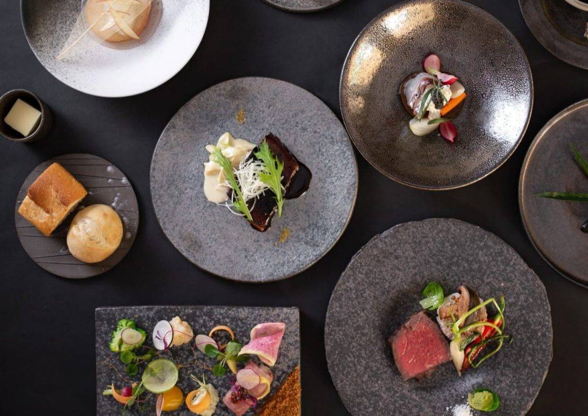 NIPPONIA HOTEL 伊賀上野 城下町餐廳的料理