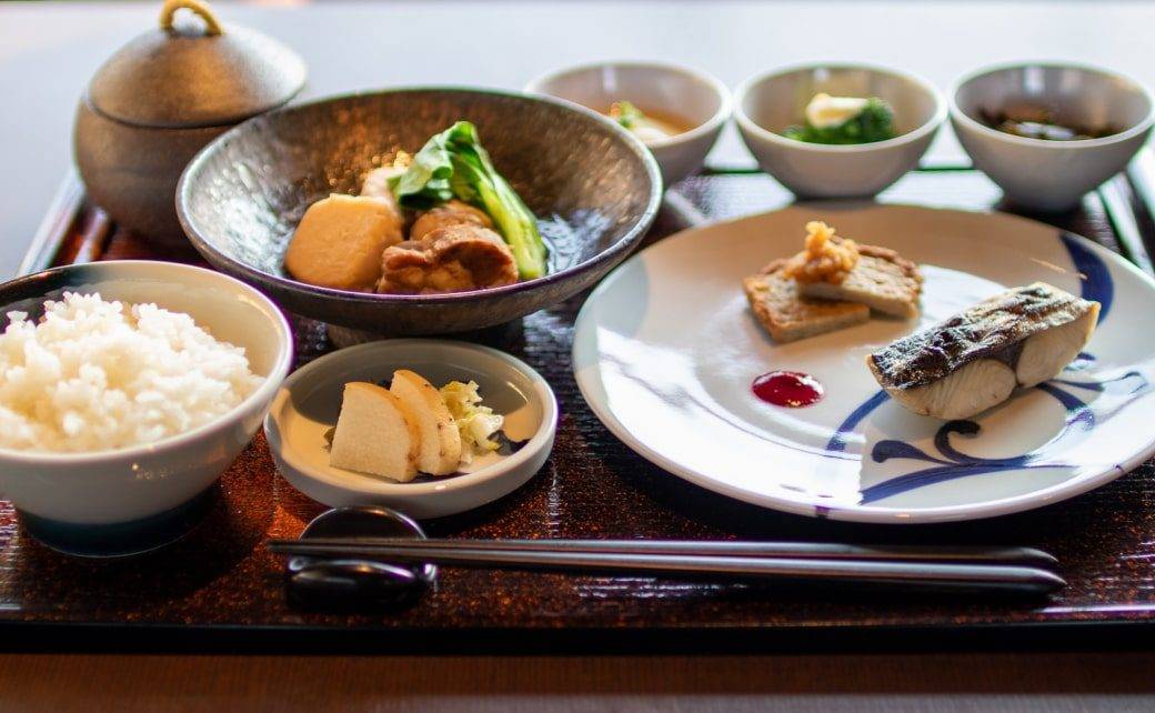 NIPPONIA HOTEL 大洲 城下町大洲的和朝食