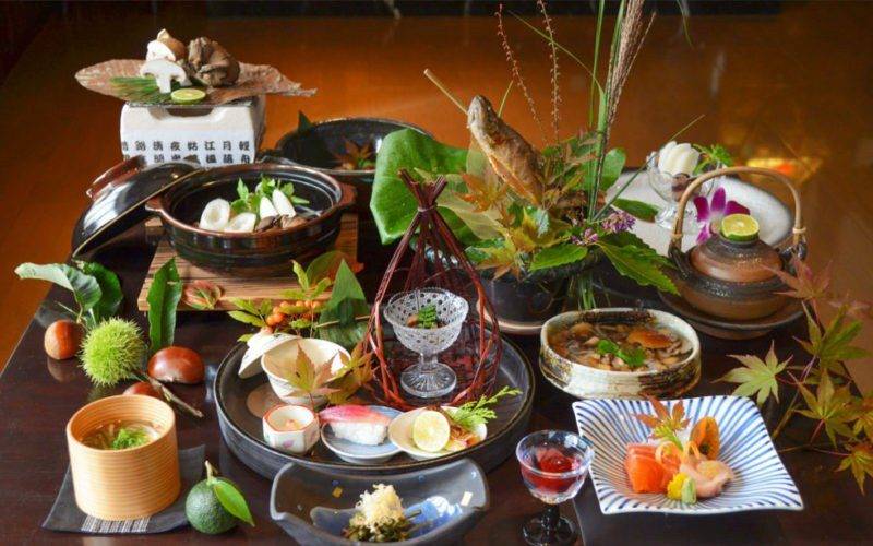 乳頭溫泉鄉 妙乃湯秋季會席料理與烤岩魚