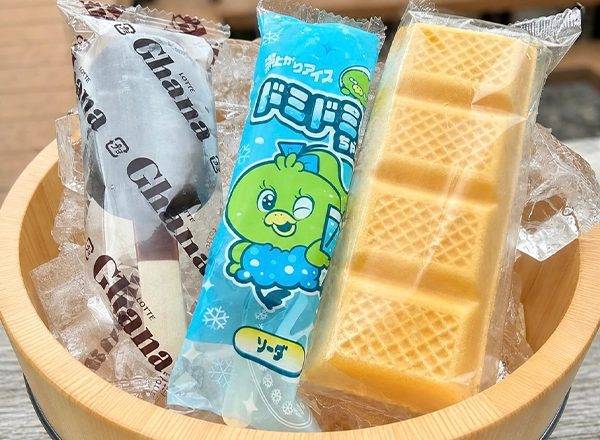 奧飛驒溫泉鄉 平湯 匠之宿 深山櫻庵 湯上冰棒