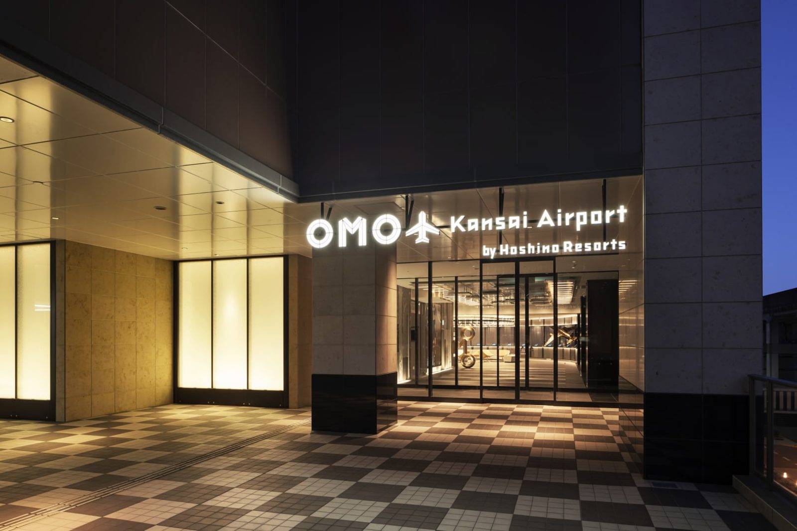OMO 關西機場外觀與臨空城