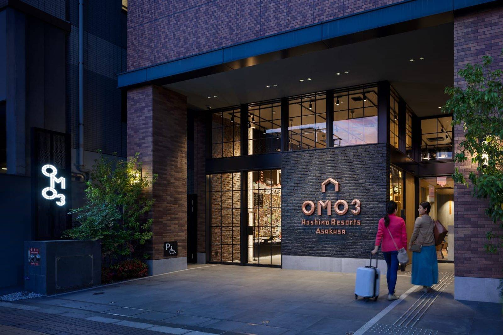 OMO3 淺草 的飯店外觀