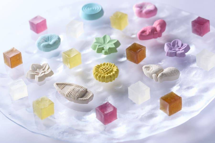 OMO5 金澤片町 和菓子與九谷燒色彩的擺設