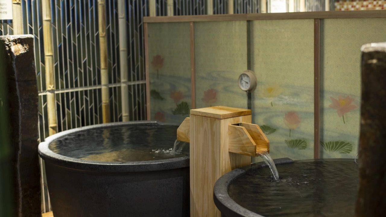 御宿 野乃 京都七條壺型浴槽