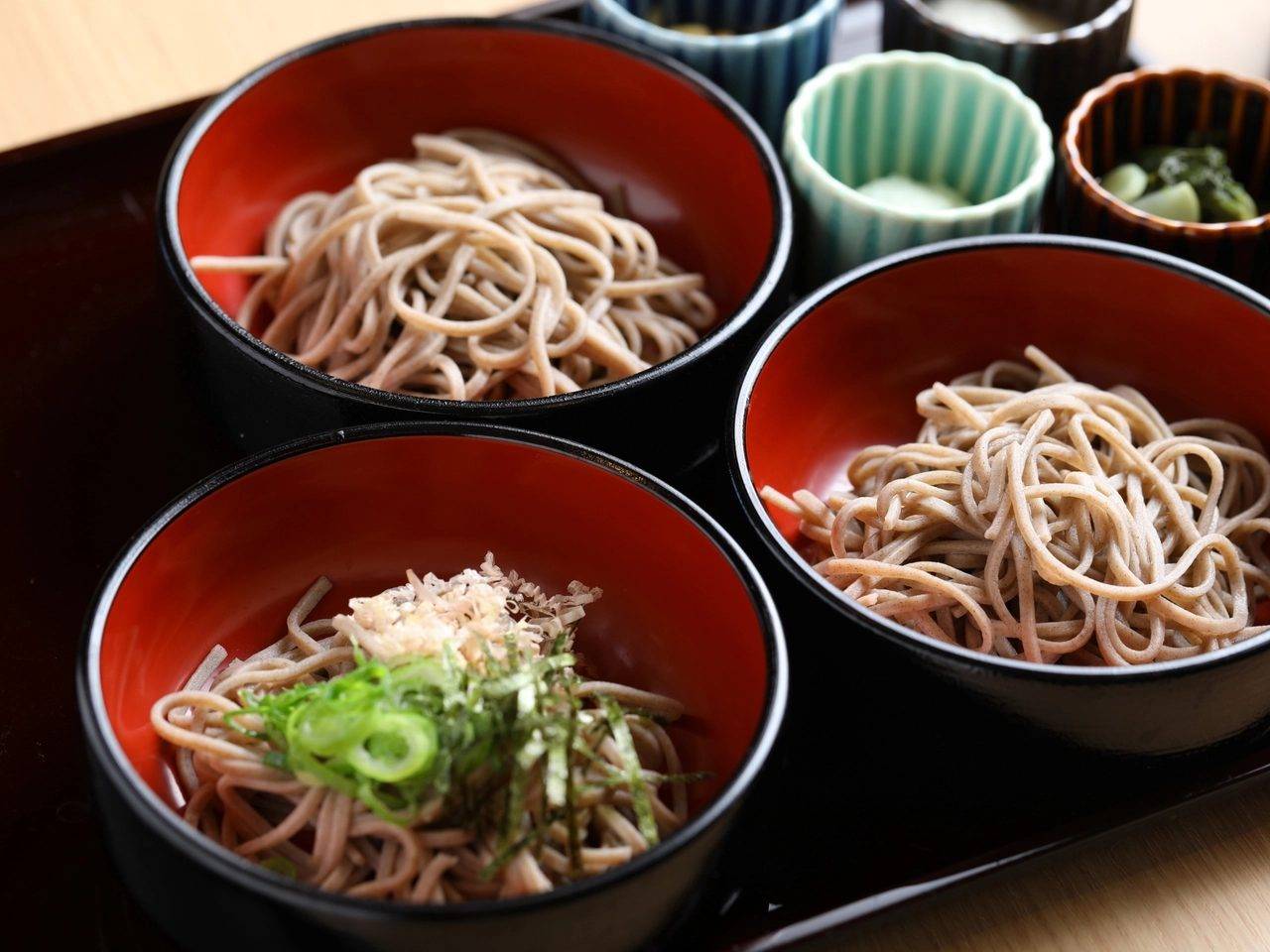 御宿 野乃 松江早餐的割子蕎麥