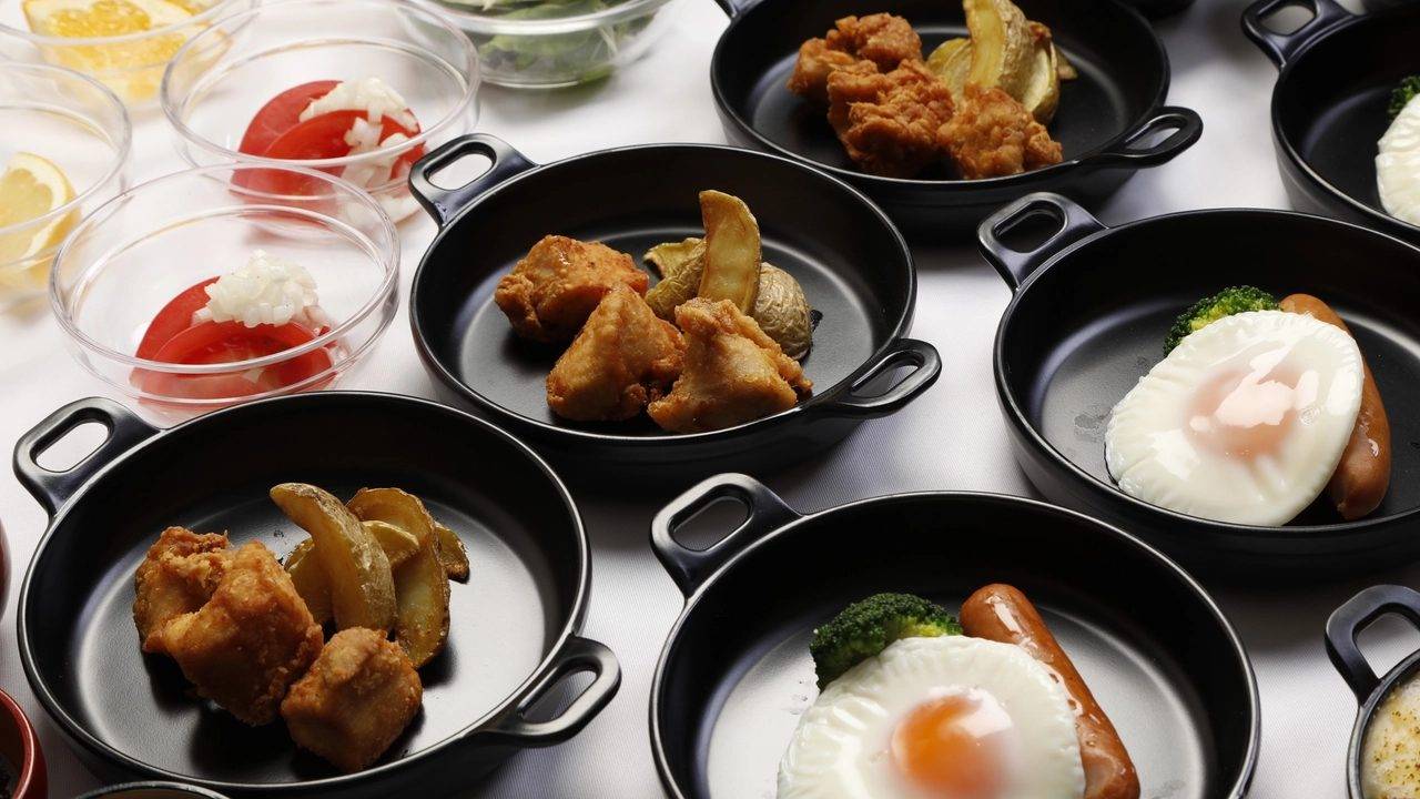 御宿 野乃 奈良早餐的小缽