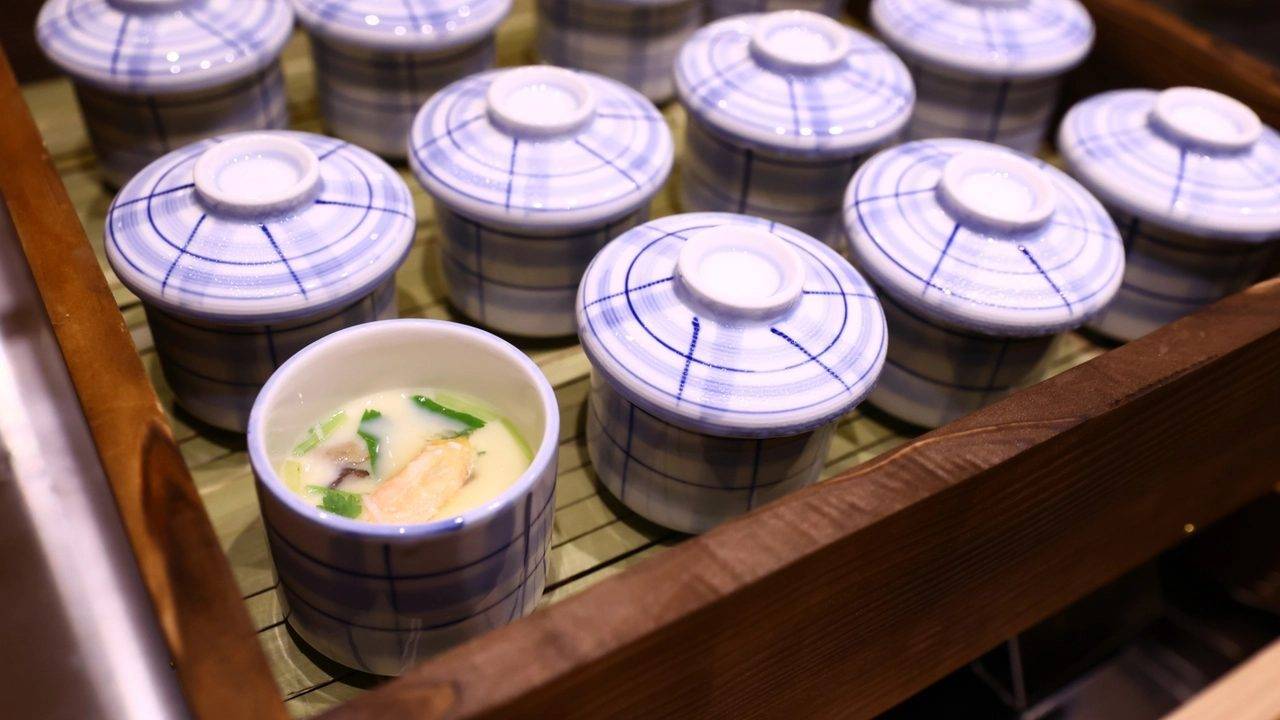 御宿 野乃 大阪淀屋橋早餐的茶碗蒸