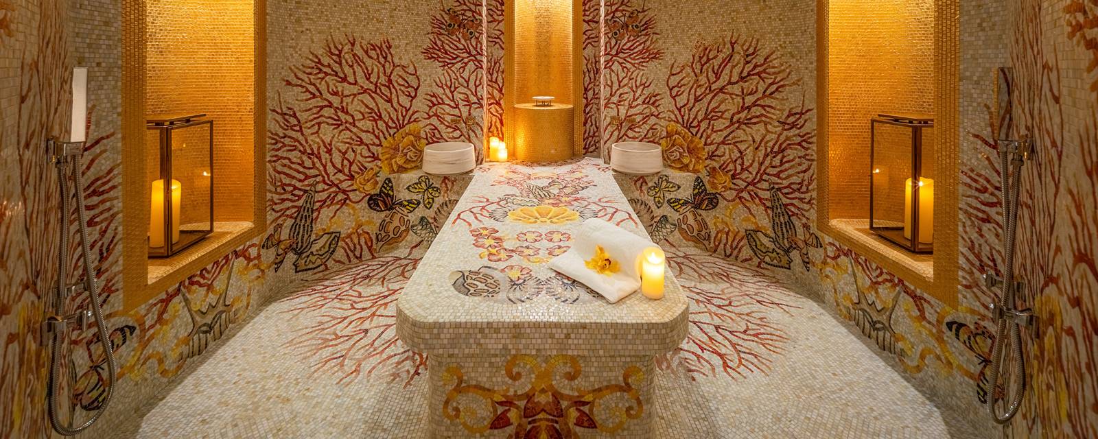 澳門上葡京范思哲豪華酒店 Spa 的馬賽克療程室