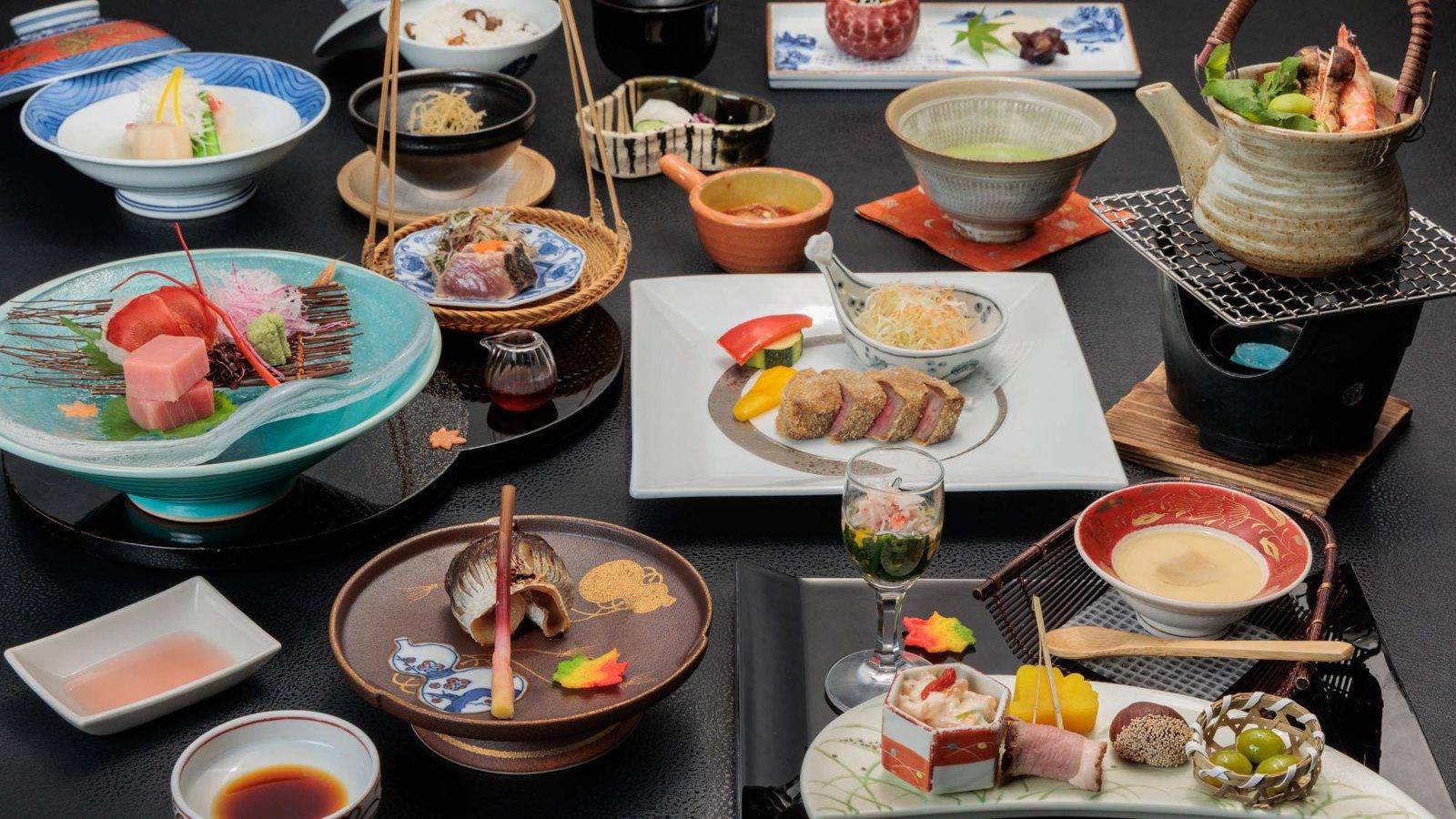 伊豆長岡溫泉 三養莊雄峰的秋季懷石料理