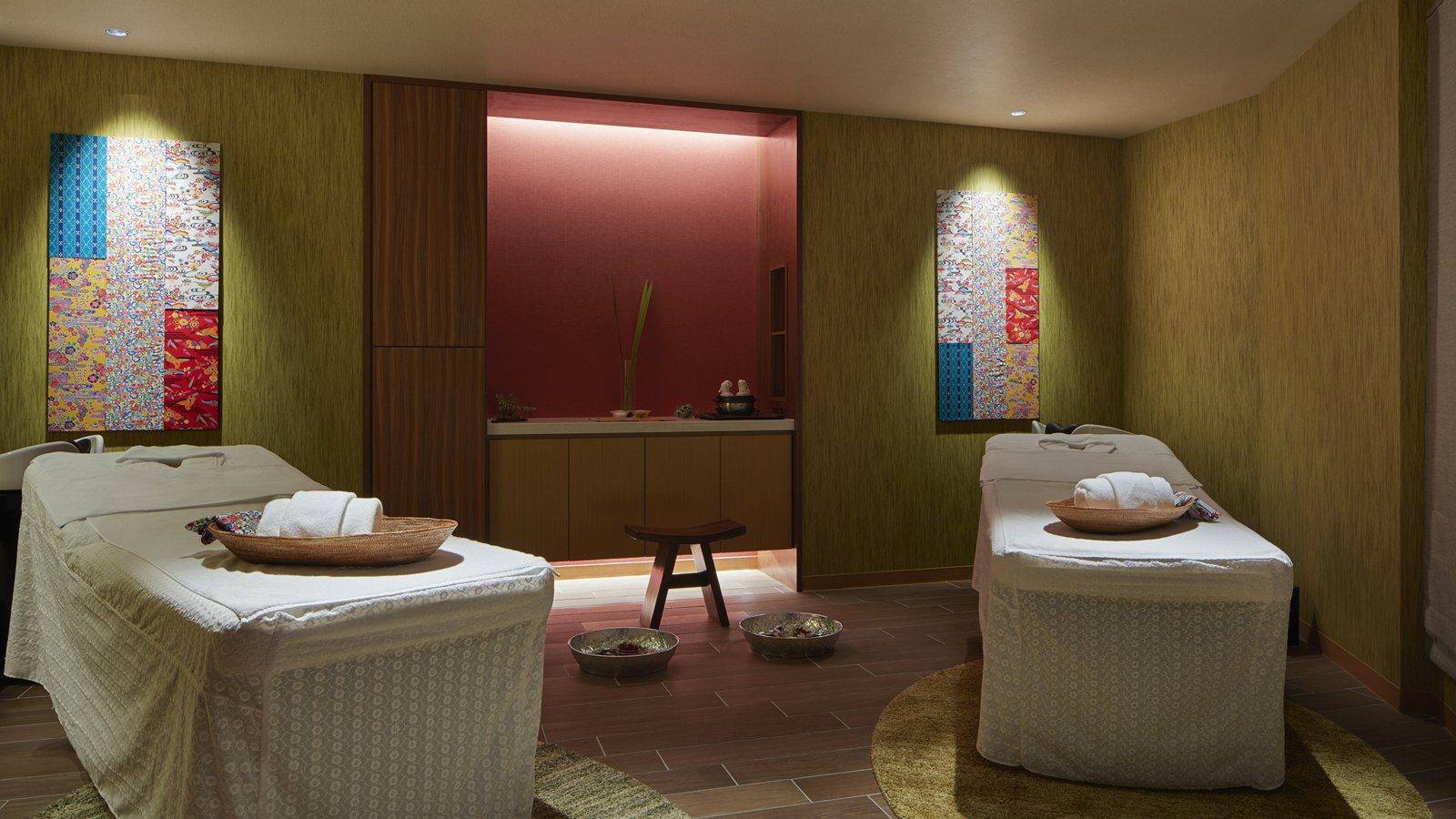 沖繩太陽碼頭喜來登度假酒店CHURĀKU SPA 雙床療程室