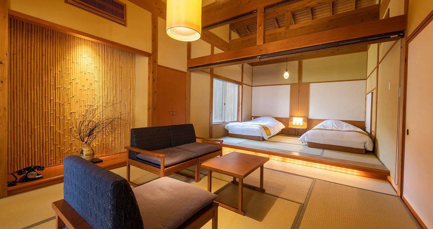 修善寺溫泉 湯迴廊 菊屋 和洋室