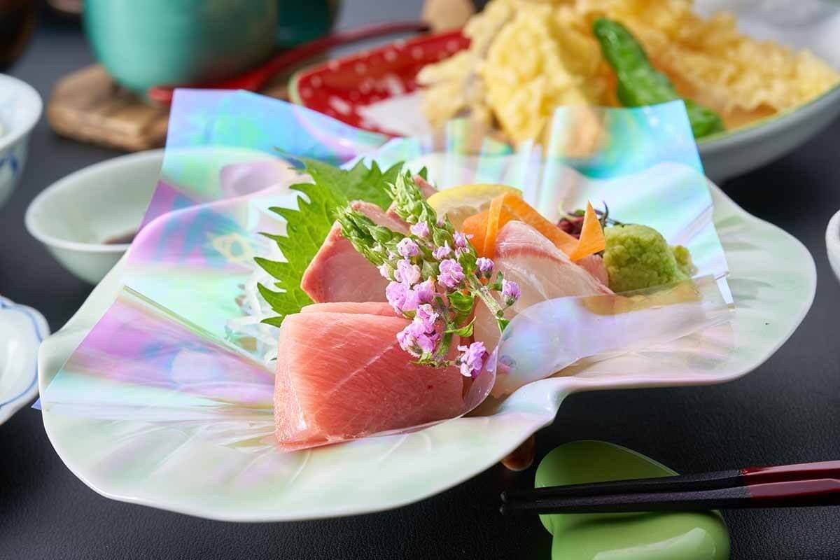 玉名溫泉 尚玄山莊鮪魚與白身魚刺身