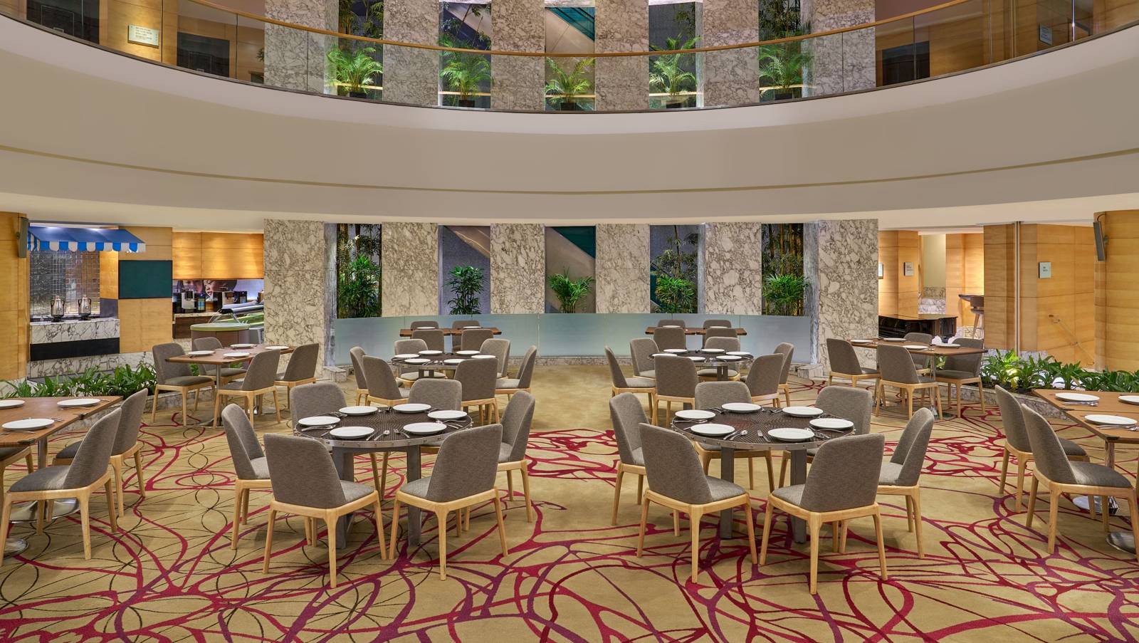 The Living Room 圓頂下的用餐區